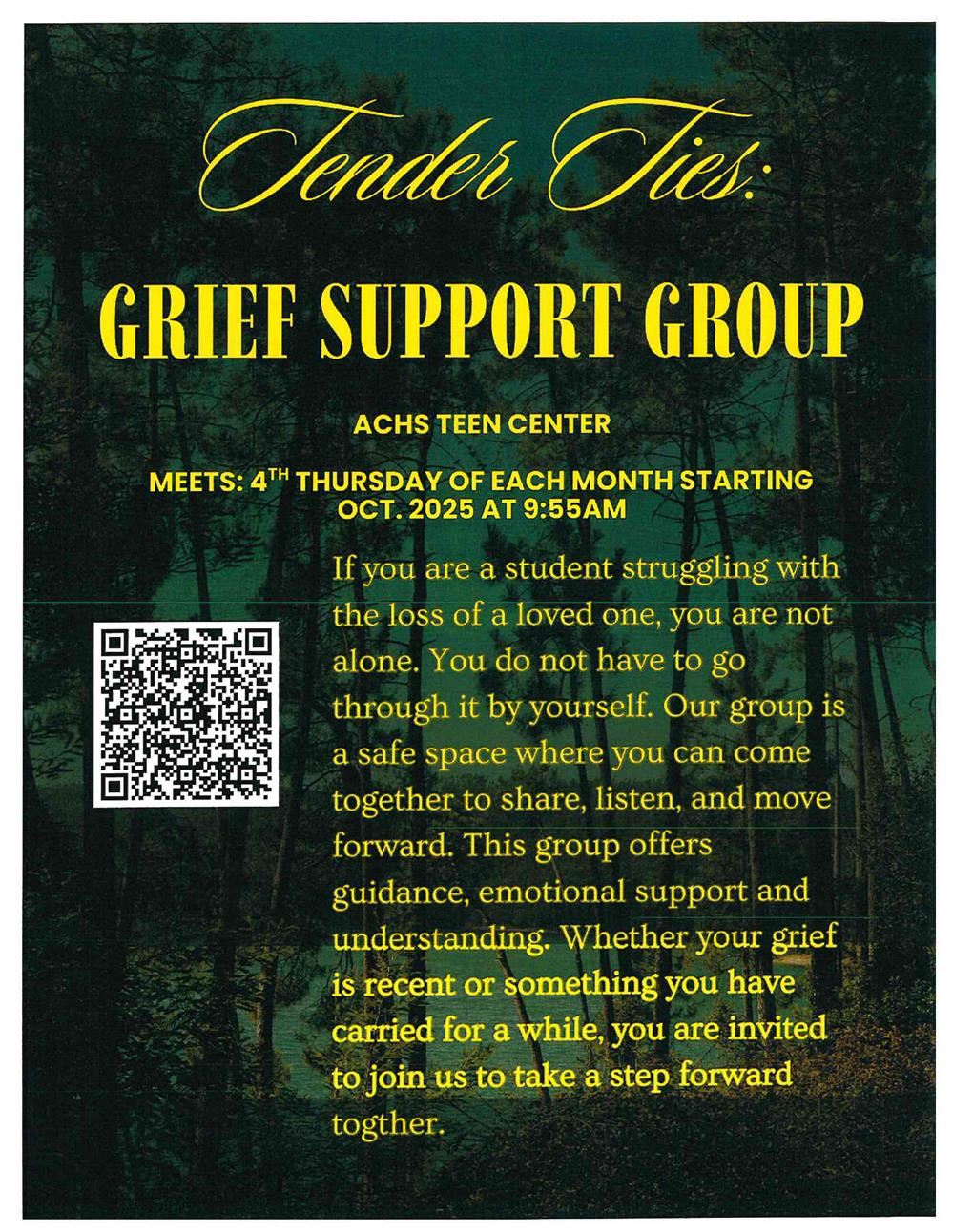  Grief Flyer